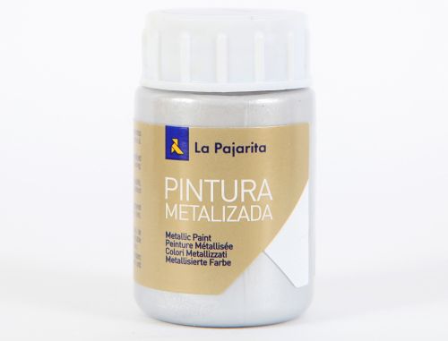 Tinta latex la pajarita, 35 ml - prata , La pajarita , 9965 , 8423451237221
